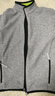 迪卡侬户外运动保暖 舒适儿童抓绒衣浅灰色2763362 123-130cm7-8岁 实拍图