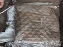 北欧风A类面料夹棉隔脏防头油枕芯保护套枕头防汗防口水枕套隔离 太空灰A类隔脏枕套单只装 约74*48CM 实拍图