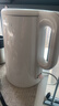 九阳（Joyoung）热水壶烧水壶电热水壶 双层壶体 304不锈钢 1.5L家用0胶水电水壶 K15FD-W123 实拍图