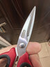 京东京造 全能厨房剪刀 鸡骨裁缝辅食烤肉食物专用不锈钢多功能 小号 实拍图