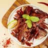 舜华干香酱板鸭湖南特产临武鸭过节送礼整鸭香辣熟食鸭肉零食小吃卤味 【炭香十足】炭烤酱板鸭350g*1袋（赠品赠完即止） 实拍图