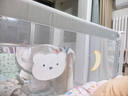 丸丫K2婴儿床围栏宝宝防摔防护栏床边防摔防掉档板免打孔三面1.8+2+2 实拍图