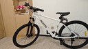 喜德盛（xds）山地自行车黑客350 X6铝合金车架21速变速机械碟刹 白灰17寸（适合身高165-180cm） 实拍图