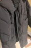 雪中飞冬新款女士中长款羽绒服百搭时尚休闲气质大口袋保暖舒适 黑色|8056 M /160/84A 实拍图