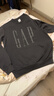 盖璞（GAP）男女装春款印花logo抓绒圆领卫衣合身上衣美版 黑色 542214 M 美码 L亚洲码180/96A 【偏大，建议拍小一码】 实拍图