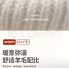 啄木鸟毛线帽子女秋冬季针织帽保暖护耳帽宽松冷帽加厚含羊毛堆堆棉帽 实拍图