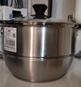 美厨（MAXCOOK）蒸锅 304不锈钢28cm单层蒸锅 加厚复合底燃气灶炉电磁炉通用 实拍图