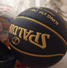 斯伯丁（SPALDING）篮球7号室内外比赛特别定制黑金七号防滑耐磨PU材质篮球 实拍图