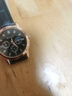 【网红爆款】商务腕表石英运动表休闲皮带男女手表 黑色 实拍图