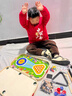 木丸子六合一儿童台球桌小型玩具家用迷你6-10岁男女孩子生日儿童节礼物 加大款B：桌球+飞行棋+斗兽棋+冰球+弹弾棋+保龄球 送孩子同学6合1玩具新年生日礼物 实拍图