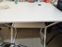 汤能优品电脑桌台式家用电竞游戏桌简约卧室书桌办公学习桌学生写字小桌子 单桌-暖白80*50【限量首购补贴】 实拍图