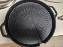 尚烤佳（Suncojia）烧烤盘 煎烤盘 韩式无烟不粘烤肉盘户外露营烧烤煎盘电磁炉铝烤盘 实拍图
