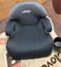 优乐博（ULOP）德国儿童安全座椅增高垫3-12岁大童车载小孩汽车用便携式安全椅 芬兰灰【靠背款+isofix硬接口】 实拍图