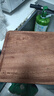 双枪乌金檀菜板 百年龄整木砧案板家用切菜食品抗菌防霉实木40*27*2.5 实拍图