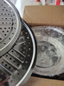 钢兴发蒸锅316不锈钢蒸锅蒸煮一体三层复底蒸锅家用3-4人蒸煮炖汤锅蒸笼 复底三层蒸锅【加厚】36cm 14英寸 实拍图