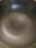 康巴赫炒锅不粘锅316L不锈钢炒菜锅32cm蜂窝平底煎炒锅电磁炉燃气灶通用 实拍图