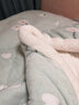 南极人（Nanjiren）羊羔绒被子冬季被芯加厚春秋被单人棉被宿舍冬被加绒毛毯垫被褥子 羊羔绒-小羊咩咩ML【双面加绒】 200x230cm 约10斤 实拍图