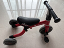 babycare儿童三轮车宝宝平衡脚踏车多功能二合一学步滑步车1-5岁 罗拉红 实拍图