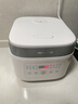 九阳（Joyoung）0氟系列珐琅瓷釜4升安心煲电饭煲电饭锅3-4人家用0特氟龙微压柴火饭4A好饭NTC智控多功能 F-40NF12 实拍图