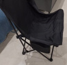 沃特曼【加高加厚】户外折叠椅靠背躺椅月亮椅露营午休凳子便携钓鱼椅 实拍图