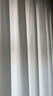 铭聚布艺幻影纱帘 透光不透人客厅阳台挂钩白色窗纱 1.5宽*2.0高1片 实拍图