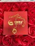 中国黄金（CHINA GOLD）黄金项链女士足金莫比乌斯环吊坠套链首生日礼物情人节礼物送女友 【京速达】吊坠约1.4-1.5g配18K金链+礼盒 实拍图