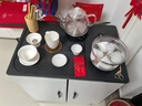 哈骆顿移动茶桌茶台茶车小茶车阳台小茶台烧水壶一体桌沙发侧边茶水柜 桌子60*40*67【含电器和礼包套装】 【赠电磁炉茶具套装】京速发-送货到家 实拍图