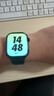 Apple/苹果 【女神节】Watch S11 智能手表GPS款46毫米亮黑色铝金属表壳黑色运动型表带M/L 实拍图