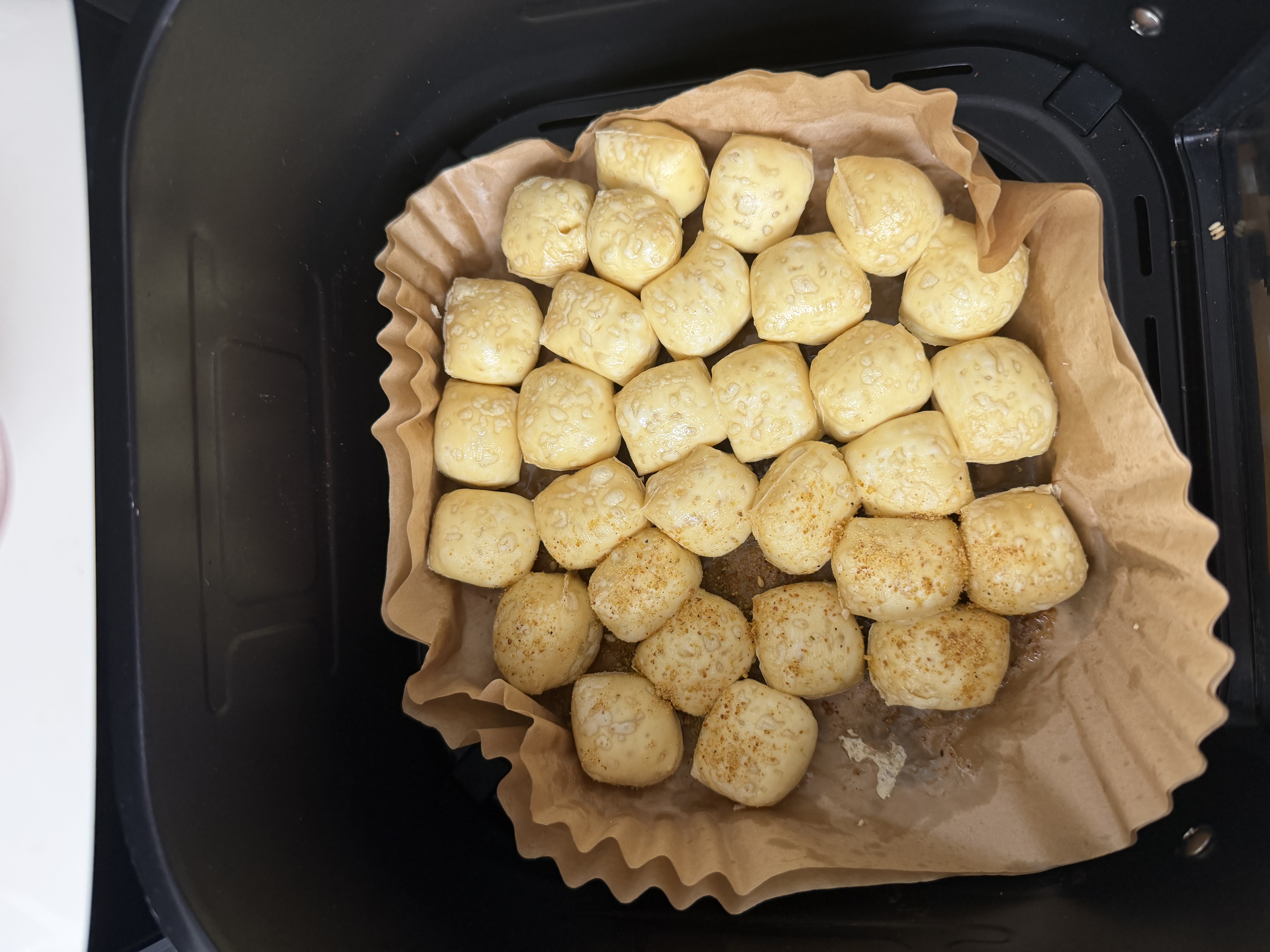 滇嘟嘟云南特产包浆豆腐石屏豆腐油炸烧烤火锅包浆嫩豆腐爆浆小豆腐美食 云南包浆豆腐泡沫箱加冰袋发货 包浆豆腐306g*2袋约64个送2蘸料 实拍图
