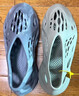阿迪达斯yeezyfoam水泥灰椰子运动洞洞鞋IE4931UK639 实拍图