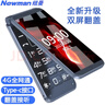 纽曼（Newman）F11翻盖老人手机移动联通电信全网通4G按键老年机 学生备用手机功能机老人机学生机百元机功能机 4G全网通版【黑蓝色】 实拍图