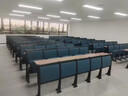 大学教室连排阶梯椅学生折叠课桌椅报告厅会议室剧院阶梯联排椅子 前排定制 实拍图