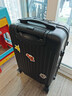 梵地亚行李箱男小型拉杆箱女旅行箱飞机可登机箱包密码箱皮箱子20英寸黑 实拍图