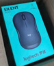 罗技（Logitech）M196 无线蓝牙鼠标 办公鼠标 笔记本商务办公家用 小巧便携 对称手型 石墨灰 实拍图
