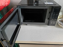 美的（Midea）家用一级变频微波炉800W平板速热 一键智能菜单 微波杀菌 易清洁内胆 隐藏式拉手 PM20M3 实拍图