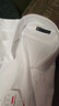 京东京造【高端100支】衬衫男白衬衫长袖衬衫春季外套高端 白色41 实拍图
