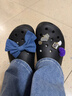 卡骆驰（CROCS）经典云朵洞洞鞋时尚百搭女鞋花园鞋沙滩鞋|206750 黑色-001(含智必星) 40 (260mm) 尺码偏小，建议选大一码 实拍图