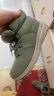 斯凯奇（Skechers）女鞋面包鞋保暖短筒舒适柔软短靴加绒厚底雪地棉鞋144194 橄榄绿/OLV 37 实拍图