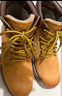 骆驼（CAMEL）王俊凯同款马丁靴高帮户外工装大黄靴男 G15W136025 沙漠黄 43 实拍图