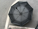 【全网爆款】手动UV折叠雨伞男女晴雨伞两用防晒遮阳黑胶伞 【自动款】深林绿UV 实拍图
