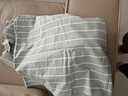 水星家纺被套纯棉100%全棉60支水洗长绒棉A类被罩单件床上用品150x210 实拍图