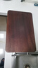 双枪乌金檀木整木菜板 百年龄砧板家用切菜案板抗菌实木菜板50*33*2.5 实拍图