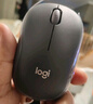 罗技（Logitech）M196 无线蓝牙鼠标 办公鼠标 笔记本商务办公家用 小巧便携 对称手型 石墨灰 实拍图