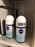 妮维雅（NIVEA）抑汗香体腋下止汗露干爽滚珠活力清新爽身走珠液50ml*2 实拍图