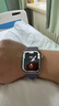 Apple/苹果 【女神节】Watch S11 智能手表蜂窝款46毫米银色铝金属表壳雾紫色运动型表带S/M 实拍图
