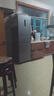 美的（Midea）238升三门冰箱灰色小型风冷家用变频一级能效宿舍租房以旧换新小冰箱MR-249WTPE【国家补贴】 实拍图