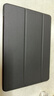 毕亚兹 适用ipad 10.2英寸保护套 2021年9/8/7代 通用苹果平板电脑三折支架 智能休眠保护壳 PB179金刚黑 实拍图
