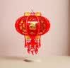 2026元宵新年灯笼七彩旋转led走马灯阳台吊灯大门口春节乔迁福字 豪华全闪流水款（一对） 150直径80厘米（适合4米门和别墅大门） 实拍图