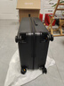 地平线8号（LEVEL8）行李箱密码拉杆箱男女托运大容量万向轮学生旅行者PC箱 24英寸黑 实拍图