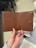 CHARLES&KEITH质感纯色包包女包多卡位短款钱包女士生日女神节礼物CK6-10680907 Chocolate巧克力色 XXS 实拍图